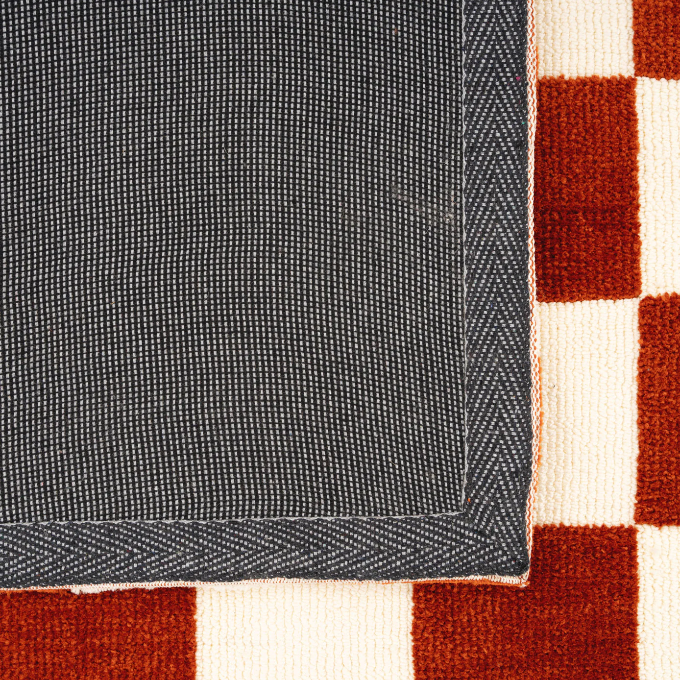 Rug backing detail